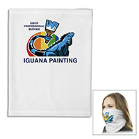 “The Husky Cooling Fandana™” 170 GSM Full Color Sublimation Gaiter, Facecover and Headwear – Domestic Production
